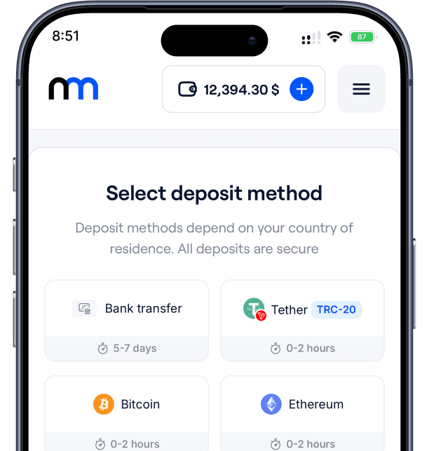 Fast deposits & withdrawals