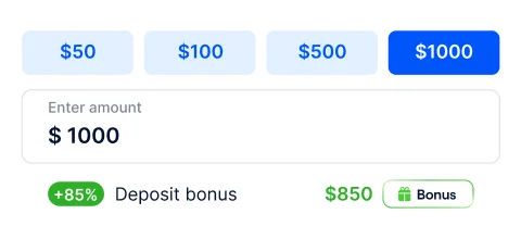 Make a deposit